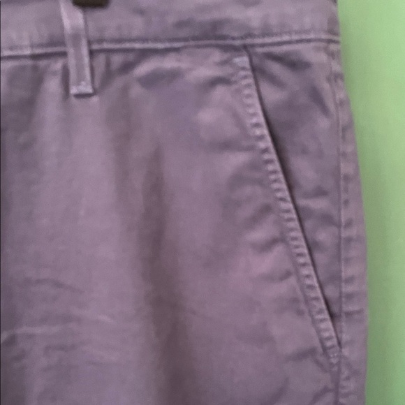 AG Adriano Goldschmied Navy Flat Front Shorts - Picture 5 of 7